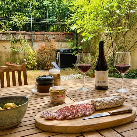 Le Des Minimes Jardin - Wifi - Linge